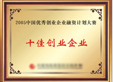 龍鐵獲得十佳創業企業稱號 龍鐵獲得十佳創業企業稱號